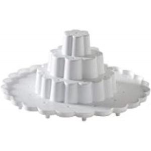 imageNordic Ware Dessert Stand with Lid Sea GlassTiered Cake Pop Display Stand
