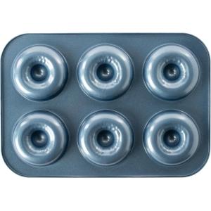 imageNordic Ware Formed Classic Donut Pan 6 Cavities Twilight BlueTwilight Blue