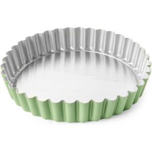 imageNordic Ware Formed Quiche Tart Pan 75 Cup Aurora Green