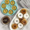 imageNordic Ware Microwave Donut Bites Pan Six 18 Cup Cavities Sea Glass