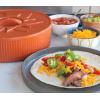 imageNordic Ware Microwave Tortilla and Pancake Warmer 10InchOrange10 Inch Pack of 3