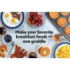 imageNordic Ware Two Burner Griddle 103 x 174 inches NonStick Black2 Burner Griddle