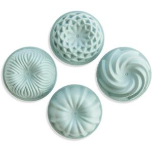 imageNordic Ware Micro Mini Bundt Set Four 1Cup Servings Sea Glass