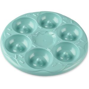 imageNordic Ware Microwave Donut Bites Pan Six 18 Cup Cavities Sea Glass
