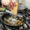 imageNordic Ware Basalt Aluminized Steel Spun Wok 14Inch Ceramic CoatingNonstick Ceramic Coating
