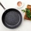imageNordic Ware Basalt Aluminized Steel Spun Wok 14Inch Ceramic CoatingNonstick Ceramic Coating