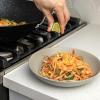 imageNordic Ware Basalt Aluminized Steel Spun Wok 14Inch Ceramic CoatingNonstick Ceramic Coating