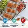 imageNordic Ware Extra Large Oven Crisping Baking Tray with Rack SilverNatural