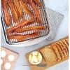 imageNordic Ware Extra Large Oven Crisping Baking Tray with Rack SilverNatural