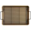 imageNordic Ware Extra Large Oven Crisping Baking Tray with Rack SilverNonstick
