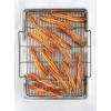 imageNordic Ware Extra Large Oven Crisping Baking Tray with Rack SilverSilver