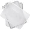 imageNordic Ware Naturals 3 Piece Set  USA Made Aluminum Commercial Quality Sheet Pan for Baking or Roasting Encapsulated Galvanized Steel Rim Prevents Warping Half Sheet Jelly Roll and Quarter Sheet2pk Half  Lid