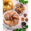 imageNordic Ware NW 95577 75th Anniversary Braided Rope Bundt Cake Pan Gold 12 Cup CapacityPan