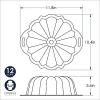 imageNordic Ware ProForm Bundt 12 Cup Gray