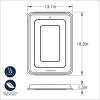 imageNordic Ware Half Sheet Cover 13 by 18 Inch Clear