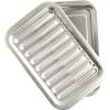 imageNordic Ware Naturals Classic Broiler Pan 2Piece