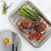 imageNordic Ware Naturals Classic Broiler Pan 2Piece