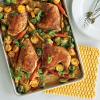 imageNordic Ware Naturals Half Sheet and Quarter Sheet Baking Set  USA Made Aluminum Commercial Quality Sheet Pans for Baking or Roasting Encapsulated Galvanized Steel Rim Prevents Warping