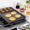 imageNordic Ware Basalt Ceramic Dual Top Grill GriddleCeramic Nonstick