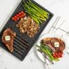 imageNordic Ware Basalt Ceramic Dual Top Grill GriddleCeramic Nonstick