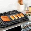 imageNordic Ware Basalt Ceramic Dual Top Grill GriddleCeramic Nonstick