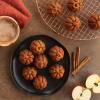 imageNordic Ware Lil Pumpkins Cakelet Pan 2 Cup Capacity Bronze