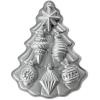 imageNordic Ware Vintage Ornament Cakelet Pan 2 Cup Capacity Silver