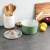 imageNordic Ware Cardamom Ceramic Nonstick 3 Quart Saucepan with Lid