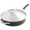 imageNordic Ware Verde Ceramic Nonstick 12 Inch Skillet with Lid