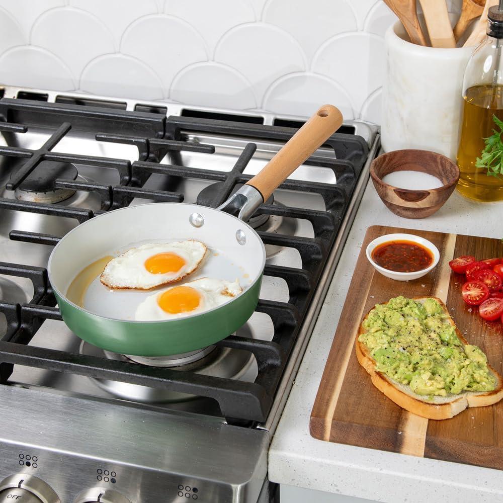 imageNordic Ware Cardamom Ceramic Nonstick 8 Inch Fry Pan